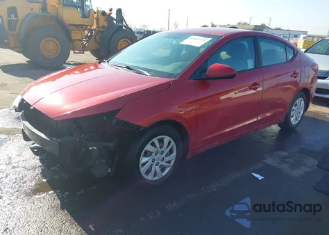 2019 Hyundai Elantra Se z USA, uszkodzony, nr VIN 5NPD74LF7KH434491